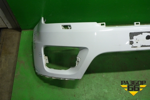 Бампер передний (под омыватели) (DK6217F003AAW) для Land Rover Range Rover Sport с 2013-2022г