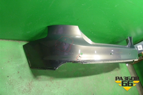 Бампер задний (без юбки до 2015г седан) (BM51F17906AGW) для Ford Focus 3 с 2011г