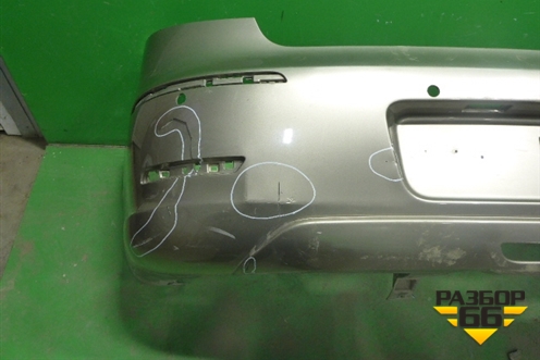 Бампер задний (под парктроник) (3003760000) для Peugeot 408 с 2012г