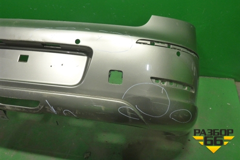 Бампер задний (под парктроник) (3003760000) для Peugeot 408 с 2012г