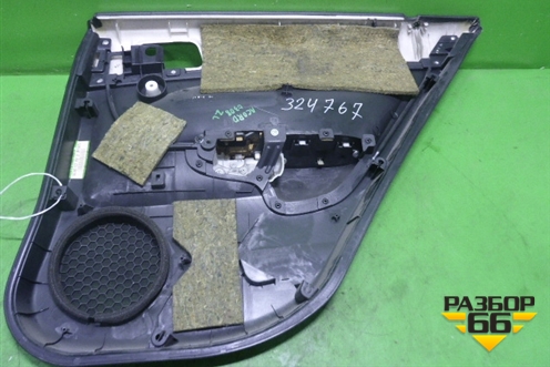 Обшивка двери задней левой под электрику (черная кожа) (83750SEA0030) для Honda Accord(CL-CM) с 2003-2007г