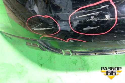 Бампер задний (без юбки после 2007г) (30744939) для Volvo S40 с 2004-2012г