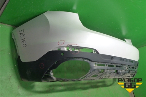 Бампер задний (под парктроник) (51127319876) для BMW X6 F16 с 2014г