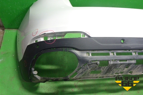 Бампер задний (под парктроник) (51127319876) для BMW X6 F16 с 2014г