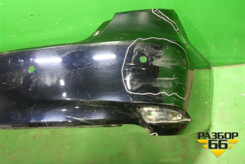 Бампер задний (после 2014г под парктроник) (5215906A30) для Toyota Camry V50 с 2011-2018г