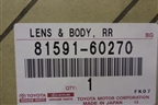 Фонарь в задний бампер правый (8158160240) для Toyota Land Cruiser Prado(150) с 2009г