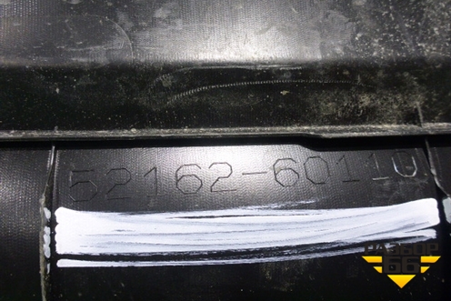 Накладка заднего бампера (5216260110) для Lexus LX-570 с 2015г