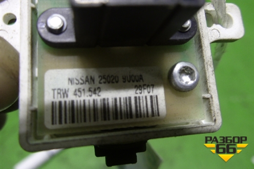 Индикатор ремней безопасности (250209U00A) для Nissan Note (Е11) с 2005-2013г
