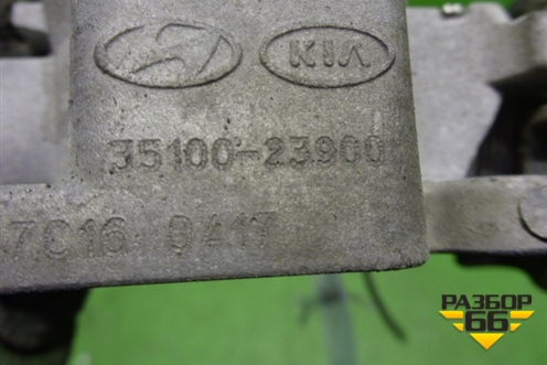 Заслонка дроссельная механическая (3510023900) для Hyundai Elantra 4 (HD) с 2006-2011г