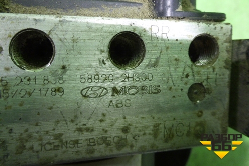 Блок ABS (589202H300) для Hyundai Elantra 4 (HD) с 2006-2011г