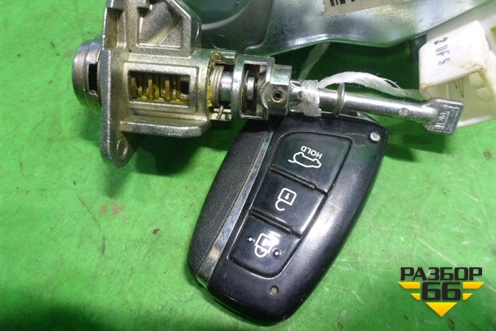 Замок зажигания (со вставкой один ключ АКПП) для Hyundai Santa Fe с 2012г