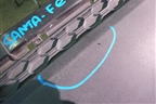 Бампер задний нижняя часть (до 2016г) (866122W000) для Hyundai Santa Fe с 2012г