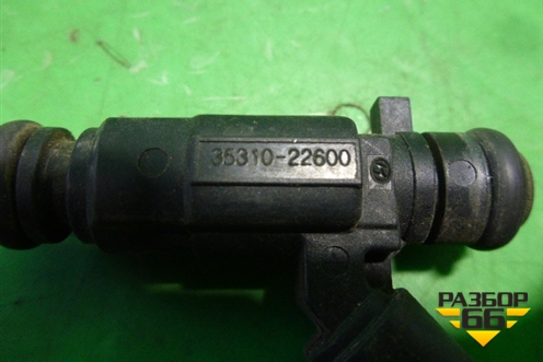 Форсунка инжекторная электрическая (3531022600) для Hyundai Getz с 2002г
