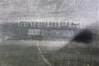 Бампер задний нижняя часть (после 2016г под парктроник) (866122W500) для Hyundai Santa Fe с 2012г