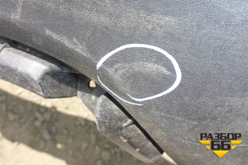 Бампер задний нижняя часть (до 2016г под парктроник) (866122W000) для Hyundai Santa Fe с 2012г