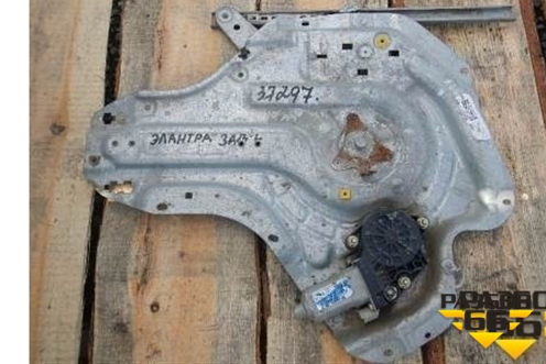Стеклоподъёмник электрический задний левый для Hyundai Elantra 3 (XD) с 2000-2010г