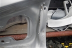 Дверь багажника без стекла (737002B100) для Hyundai Santa Fe с 2005-2012г