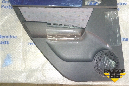 Обшивка двери задней левой под электрику (новая) (833011C020) для Hyundai Getz с 2002г