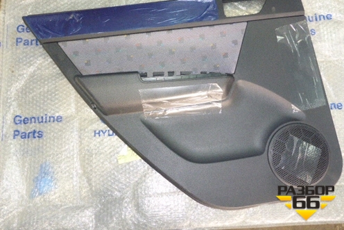 Обшивка двери задней левой под электрику (новая) (833011C020) для Hyundai Getz с 2002г