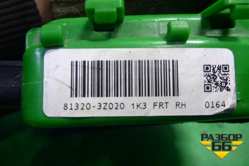 Замок двери передней правой (4 контакта) (813203Z020) для Hyundai i40 с 2011г