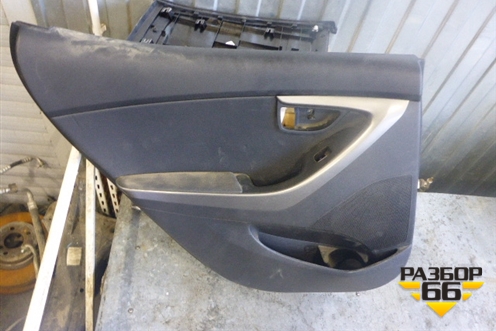 Обшивка двери задней левой под электрику (833103X100) для Hyundai Elantra 5 с 2010-2016г