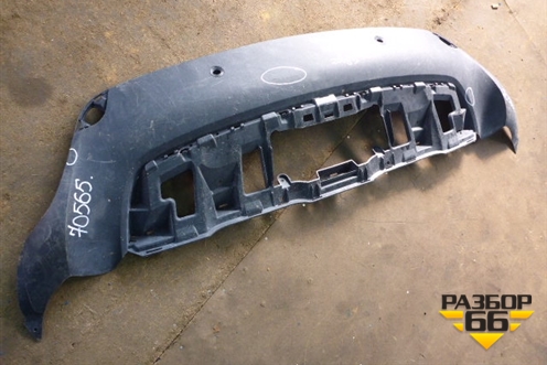 Юбка заднего бампера (под парктроник) для BMW X6 E71 с 2008-2014г