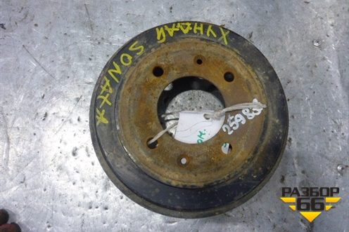 Барабан тормозной задний для Hyundai Sonata-5 с 2001г