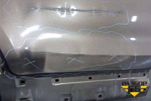 Дверь задняя правая (770042W000) для Hyundai Santa Fe с 2012г