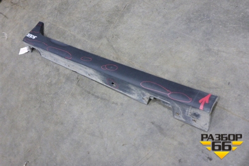 Накладка на порог наружная правая (877522S000) для Hyundai ix 35 с 2010г