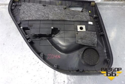 Обшивка двери задней правой под механику (хетчбэк) (833604L000) для Hyundai Solaris с 2010-2016г