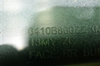 Бампер задний (после 2012г до 2017г под парктроник) (6410B860ZZ) для Mitsubishi ASX с 2010г