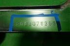 Накладка заднего бампера (на юбку хром) (8R0807835G) для Audi Q5 c 2008-2017г