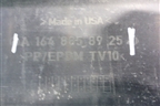 Бампер задний (без юбки после 2009г под парктроник) (A1648858925) для Mercedes Benz GL-Klass X164 с 2006-2012г