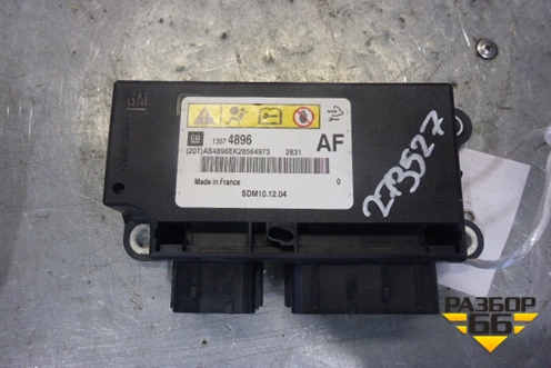 Блок управления AIR BAG (новый) (13574896) для Opel Astra J с 2009г