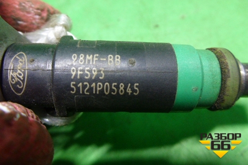 Форсунка инжекторная электрическая (1.6л) (98MFBB9F593) для Ford Focus 2 с 2005-2008г