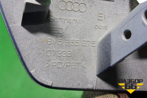 Крышка форсунки омывателя фары левая (до 2016г седан) (8V5955275) для Audi A3 (8V) с 2012-2020г