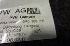 Корпус отопителя (в сборе без мотора) (6R0863815) для Volkswagen Polo (хетчбэк) с 2009г