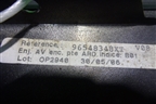 Накладка двери задней правой (на рамку) (96848348XT) для Peugeot 407 с 2004г
