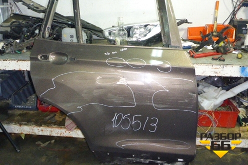 Дверь задняя правая (41527238696) для BMW X3 F25 с 2010-2017г