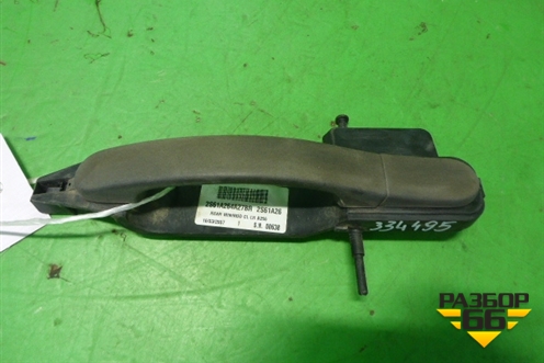 Ручка наружная двери задней левой (2S61A264A27BR) для Ford Fiesta с 2001-2008г