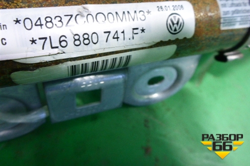 Подушка безопасности боковая шторка левая (7L6880741F) для Volkswagen Touareg c 2002-2010г