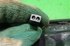 Накладка двери передней правой уголок (7L6837986) для Volkswagen Touareg c 2002-2010г