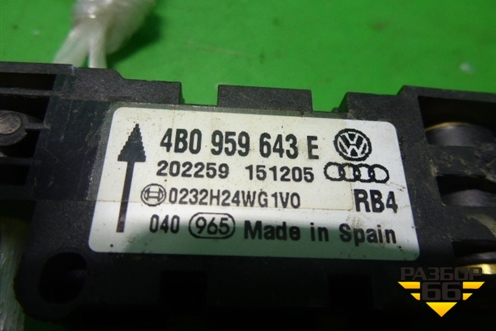 Датчик AIR BAG (4B0959643E) для Volkswagen Touareg c 2002-2010г