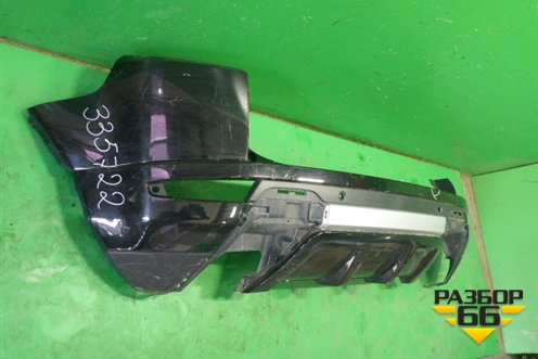 Бампер задний (без правой части под парктроник) (BJ3217927A) для Land Rover Range Rover Evoque с 2011-2018г