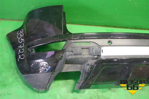 Бампер задний (без правой части под парктроник) (BJ3217927A) для Land Rover Range Rover Evoque с 2011-2018г