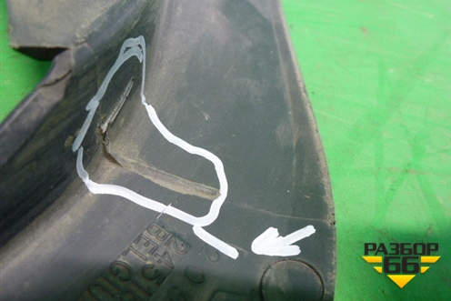 Накладка зеркала левого (на крепления) (20529668) для Volvo TRUCK FH с 2002-2008г (ФШ)