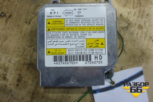 Блок управления AIR BAG для Chevrolet Aveo (T200) с 2003-2008