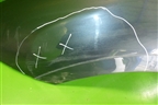 Крыло переднее левое (A1668800206) для Mercedes Benz ML-Klass W166 c 2011г