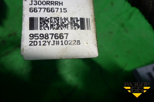 Проводка двери задней правой (мех.стеклоподъёмник) (95987667) для Chevrolet Cruze c 2009-2015г