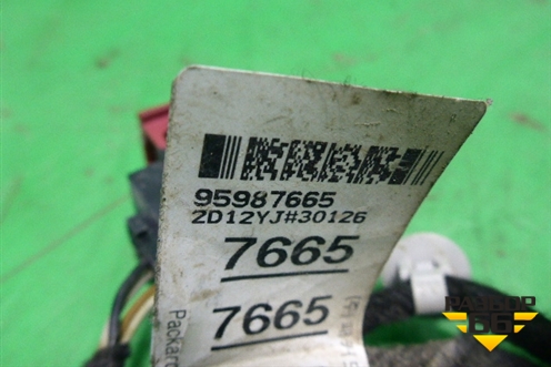 Проводка двери задней левой (мех.стеклоподъёмник) (95987665) для Chevrolet Cruze c 2009-2015г